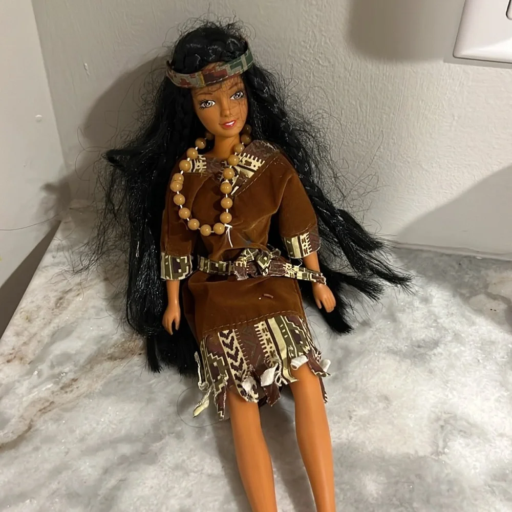 Vintage Native Doll Antique Set RARE - Picture 10 of 12